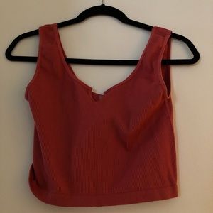 Pink/Orange Crop Top